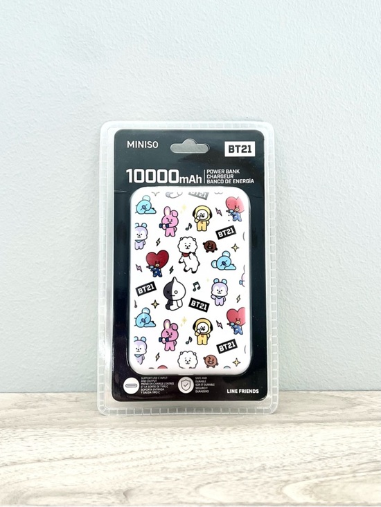 BT21 Other - BTS BT21 10000mAh Portable Charger Power Bank - White Multi Character
